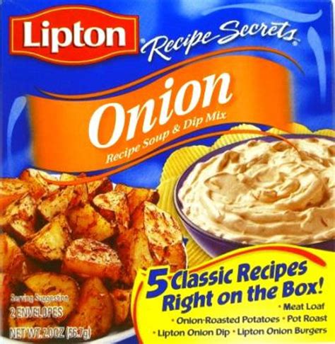 Does Lipton French onion soup mix have gluten